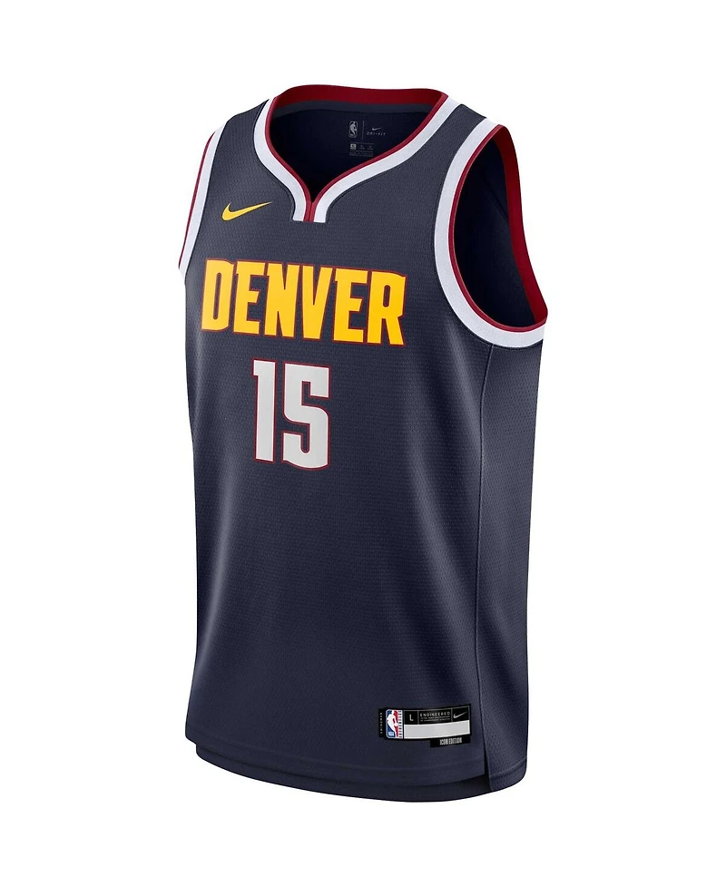 Big Boys Nike Nikola Jokic Navy Denver Nuggets Swingman Jersey - Icon Edition