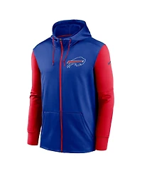 Men's Nike Royal Buffalo Bills Performance Full-Zip Hoodie