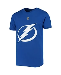 Big Boys Nikita Kucherov Royal Tampa Bay Lightning Player Name and Number T-shirt