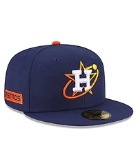 Men's New Era Navy Houston Astros 2022 City Connect 59FIFTY Fitted Hat