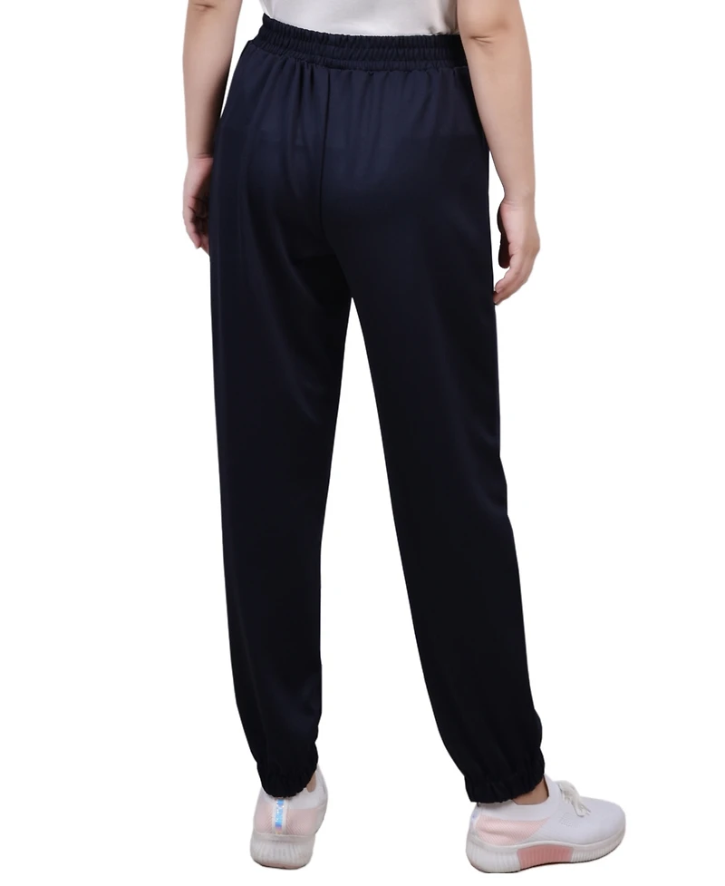 Ny Collection Women's Long Elastic Waist Pants