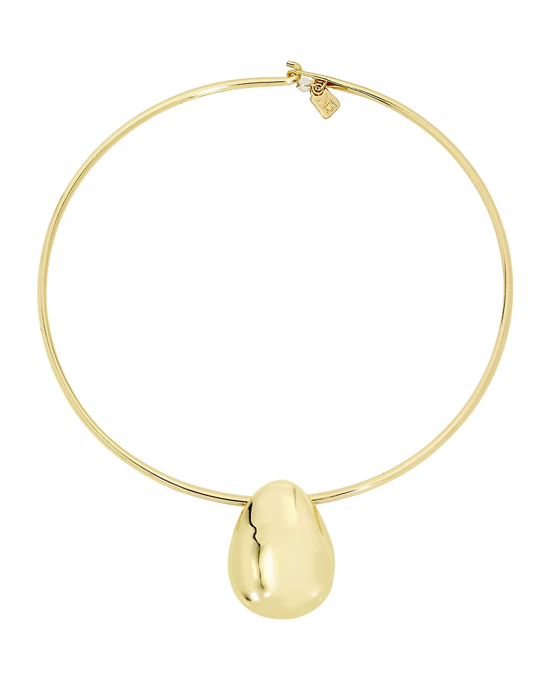 Robert Lee Morris Soho Dome Pendant Wire Necklace