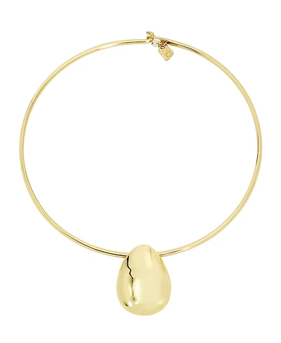 Robert Lee Morris Soho Dome Pendant Wire Necklace