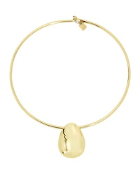 Robert Lee Morris Soho Dome Pendant Wire Necklace