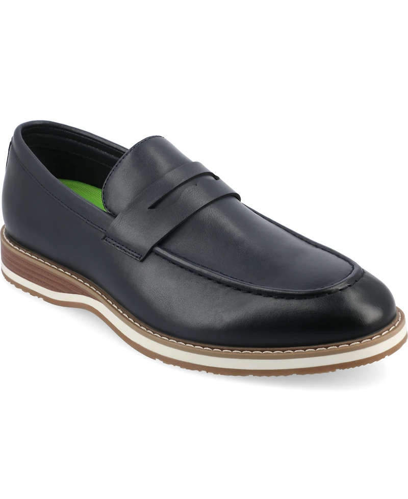 Vance Co. Men's Kahlil Tru Comfort Foam Slip-On Penny Loafers