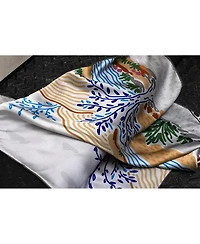 Jessie Zhao New York Silk Bandana Of After Sunset