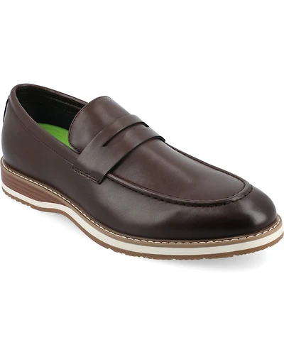 Vance Co. Men's Kahlil Tru Comfort Foam Slip-On Penny Loafers