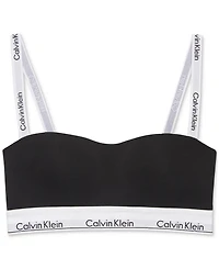 Calvin Klein Women's Modern Cotton Lightly Lined Bandeau Bralette QF7628