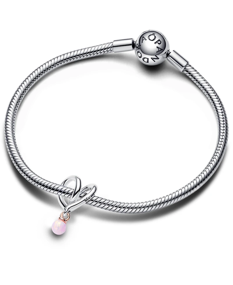 Pandora Two-Tone Wrapped Heart Charm