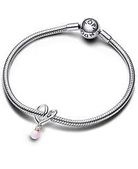 Pandora Two-Tone Wrapped Heart Charm