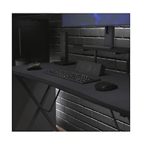 Tyr Mega Size Pc Gaming Mouse Pad With Micro Weave Cloth Surface, Anti-Slip Rubber Backing And Cable Management