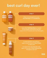 Verb Curl Foaming Gel, 6.7 oz.