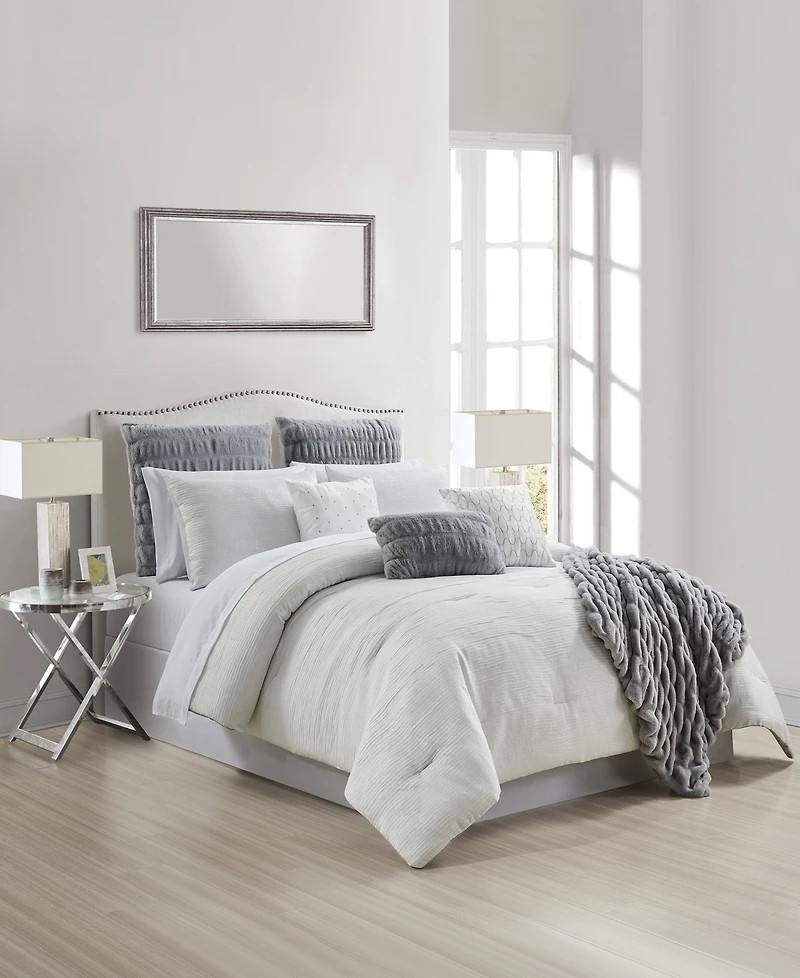 Sunham Anabelle 14-Pc. Comforter Set, King