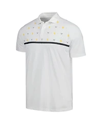 Men's LevelWear White San Diego Padres Sector Batter Up Raglan Polo Shirt