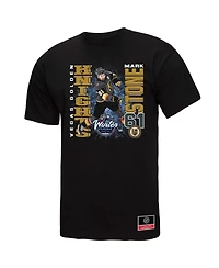 Men's Mitchell & Ness Mark Stone Black Vegas Golden Knights 2024 Nhl Winter Classic Player Graphic T-shirt