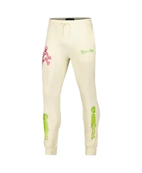 Men's Freeze Max Cream Rick And Morty Electric Shock Rick Jogger Pants