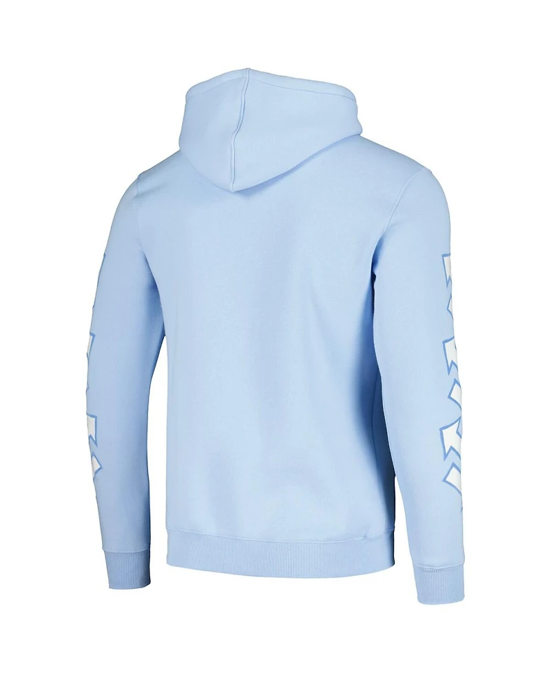 Men's and Women's Freeze Max Light Blue Looney Tunes Arrow Wile E. Coyote Pullover Hoodie
