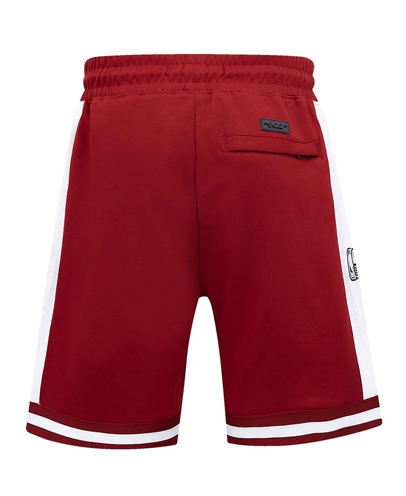 Men's and Women's Pro Standard Red Virginia Union University 2024 Nba All-Star Game x Hbcu Classic Chenille Shorts