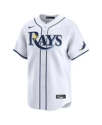 Men's Nike Brandon Lowe White Tampa Bay Rays Home limited Player Jersey