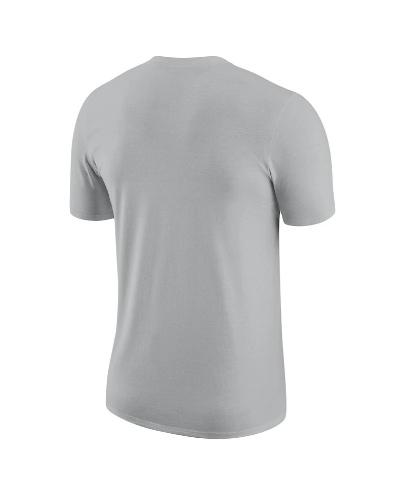 Men's Nike Silver San Antonio Spurs Just Do It T-shirt