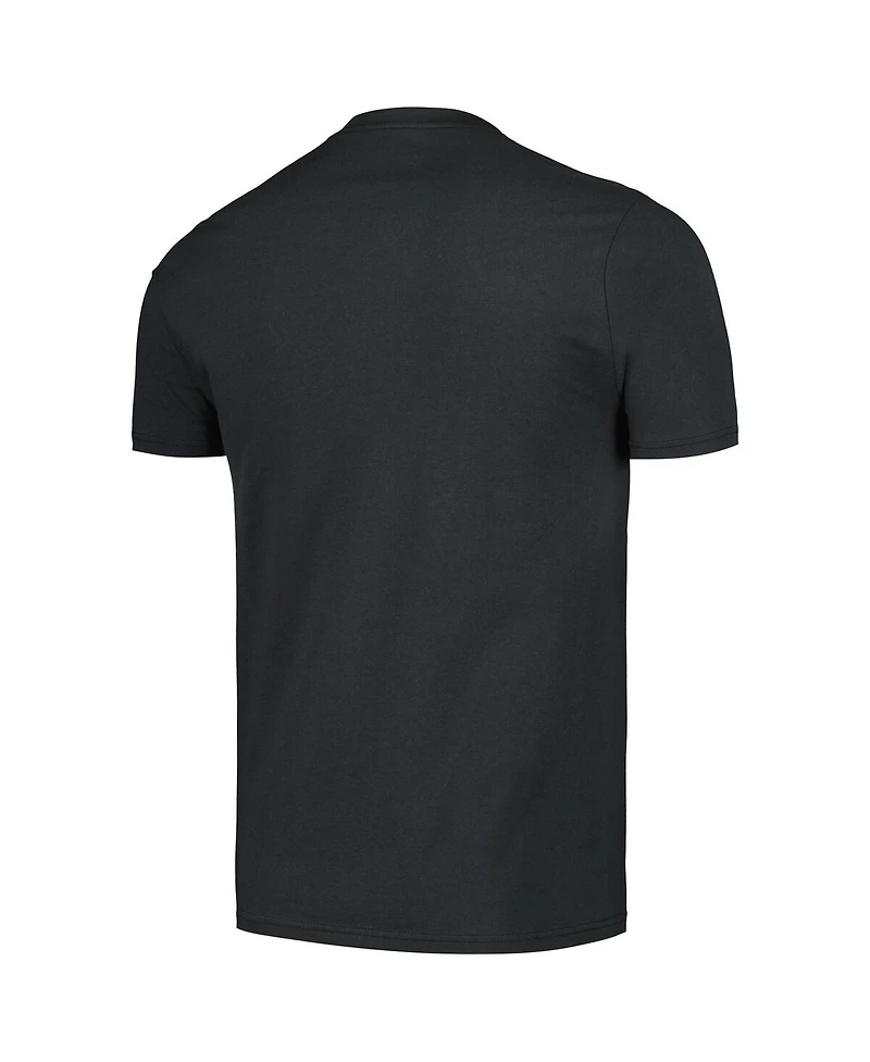 Men's Charcoal Wham! Rainbow Logos Graphic T-shirt