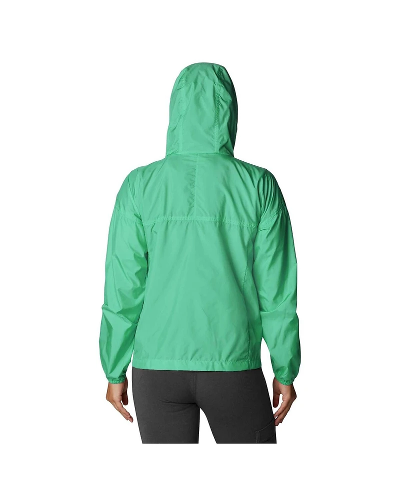 Women's Columbia Rave Green Seattle Sounders Fc Flash Challenger Omni-Shade Full-Zip Windbreaker