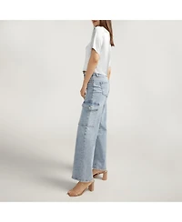 Silver Jeans Co. Suki Mid Rise Wide Leg