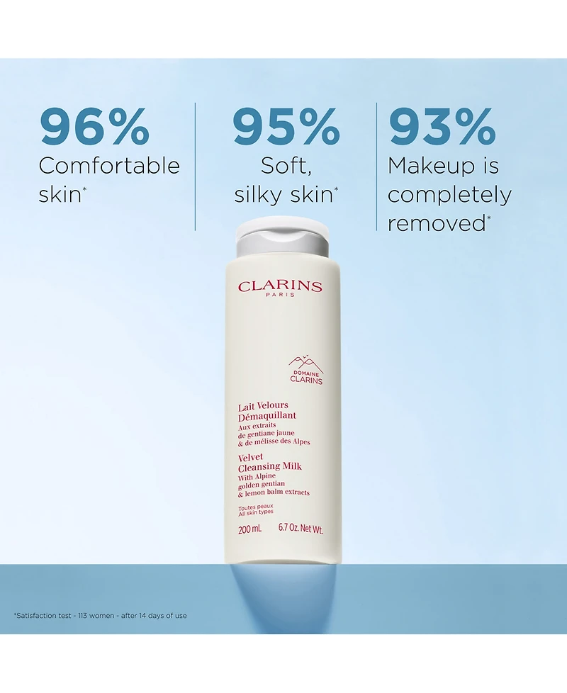 Clarins Velvet Cleansing Milk, 6.7 oz.
