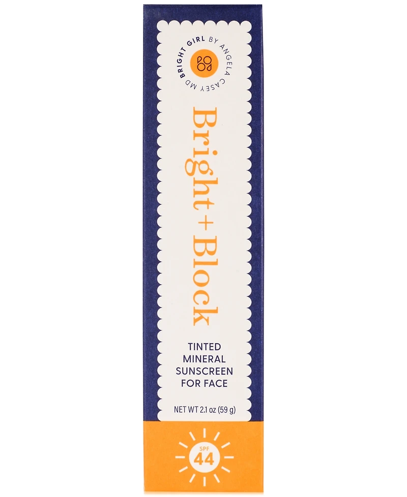 Bright Girl Bright+Block Spf 44 Tinted Mineral Sunscreen