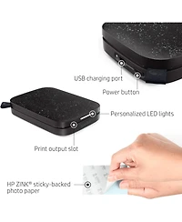 Hp Sprocket Portable 2x3" Instant Photo Printer with Zink Zero Ink Technology