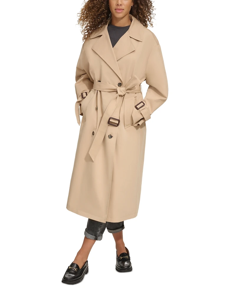 Levi's Women's Classic Relaxed Fit Belted Trench Coat