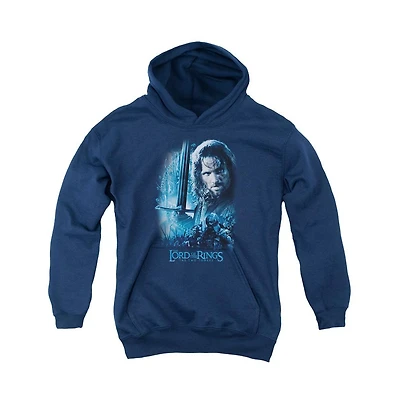 Lord Of The Rings Youth King Making Pull Over Hoodie / Hooded Sweatshirt