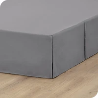 Bare Home Tailored 15" Pleated Bed skirt Queen