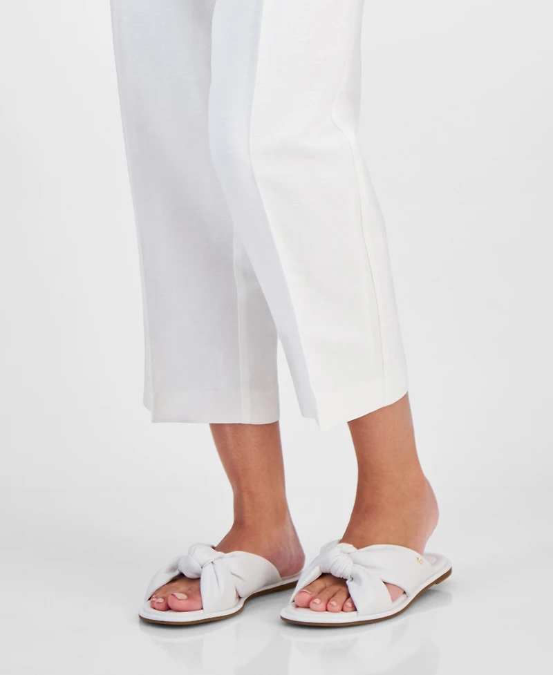 Michael Kors Elena Knotted Slide Sandals