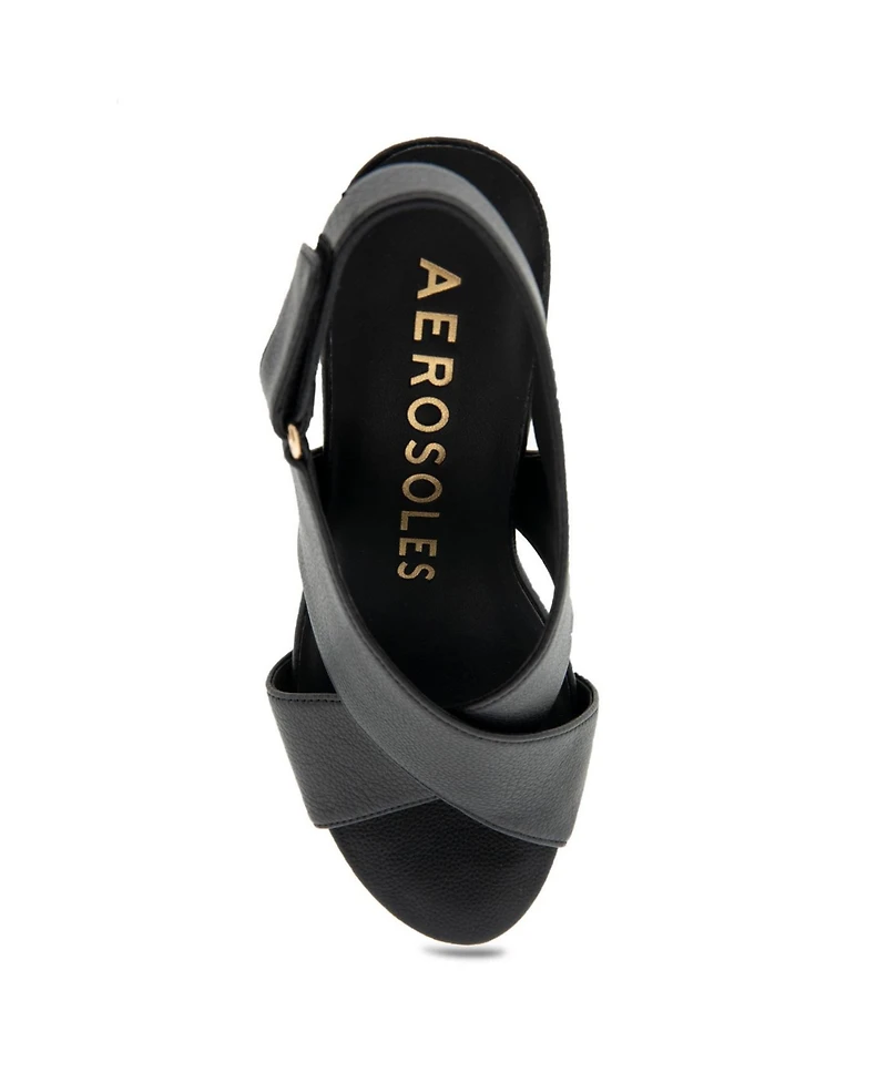 Aerosoles Women's Payton Strap Wedges