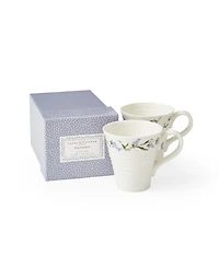 Portmeirion Sophie Conran Lavandula Mugs, Set of 2