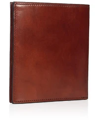 Bosca Men's 12 Pocket Credit Italian Leather Wallet