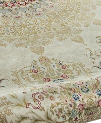 Kenneth Mink Majestic Elegance Tabriz 2'3" x 10' Runner Area Rug