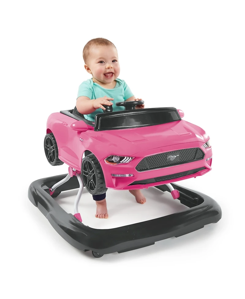 Ways to Play Walker - Ford Mustang, Pink, 4-in-1 Walker