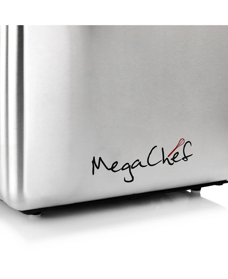 MegaChef 4 Slice Stainless Steel Toaster