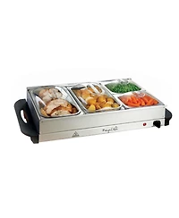 MegaChef 4 Section Buffet Server Food Warmer