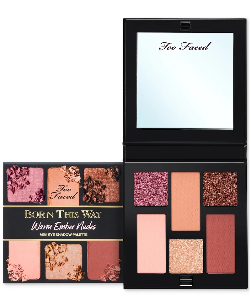 Too Faced Born This Way Warm-Tone Mini Neutral Eye Shadow Palette