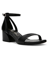 Anne Klein Women's Mia Ankle Strap Block Heel Dress Sandals