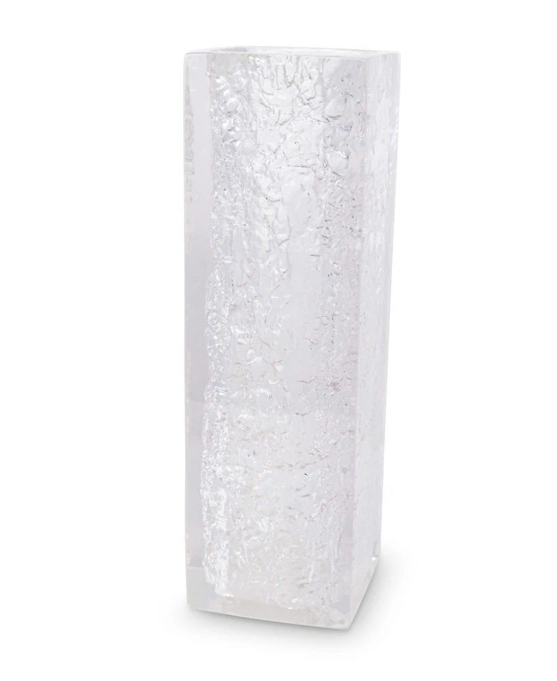 Vivience Textured Design Acrylic Vase