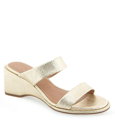 Aerosoles Women's Norine Slip-On Wedge Sandals