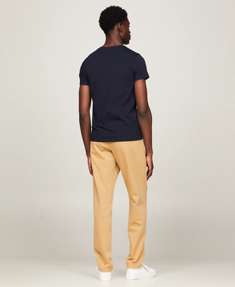Tommy Hilfiger Men's Stretch Cotton Slim-Fit T-Shirt