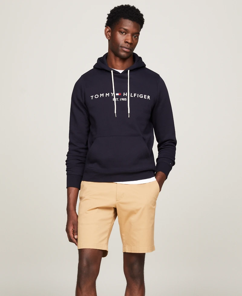 Tommy Hilfiger Men's Embroidered Logo Hoodie