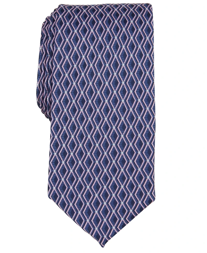 Perry Ellis Men's Geo-Pattern Tie