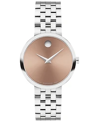 Movado Women's Museum Classic Swiss Quartz Stainless Steel 29.9mm Watch