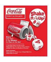 Masterpieces Officially Licensed Coca-Cola Shake It Up Dice Game